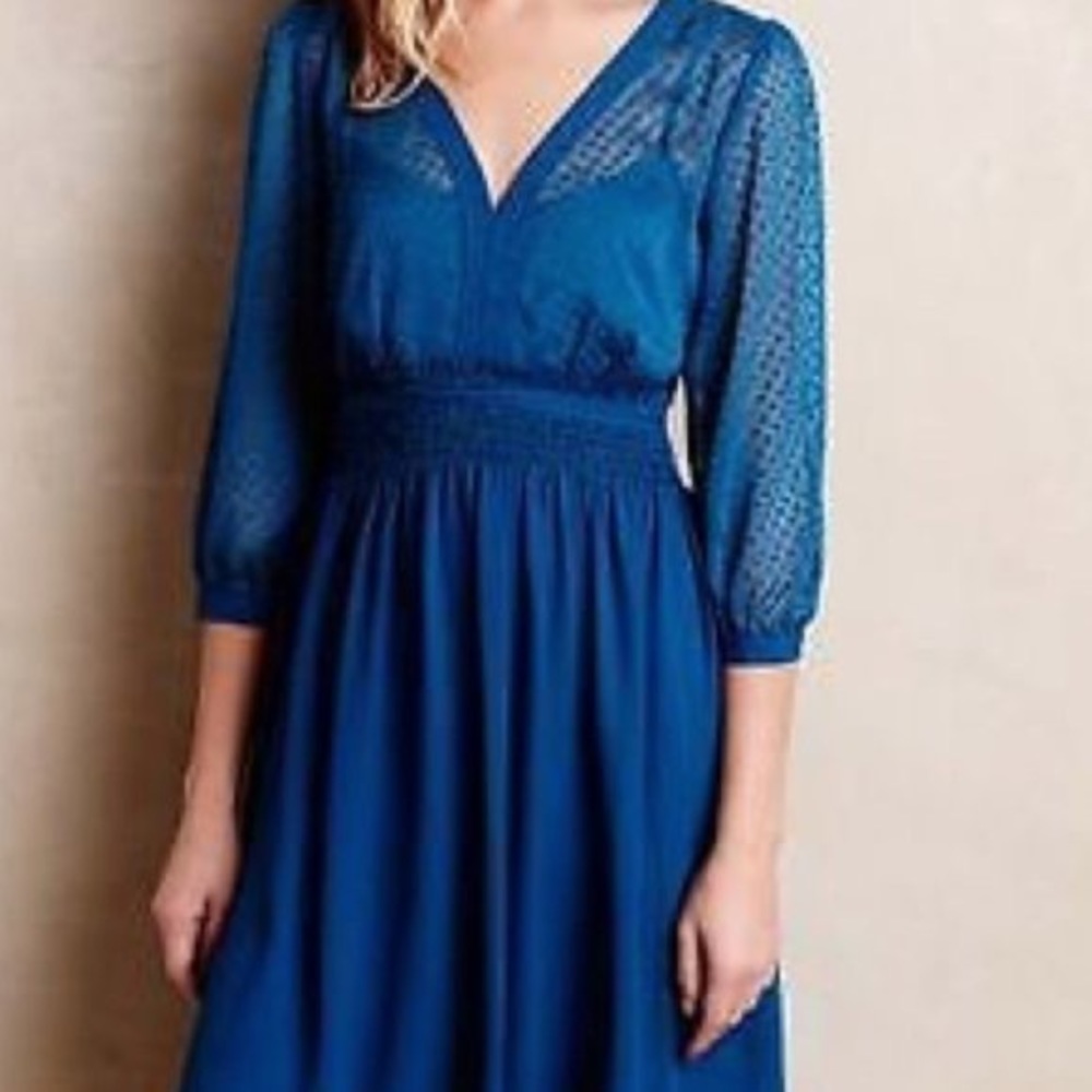 HD in Paris / Anthropologie Sheer Dress NWT